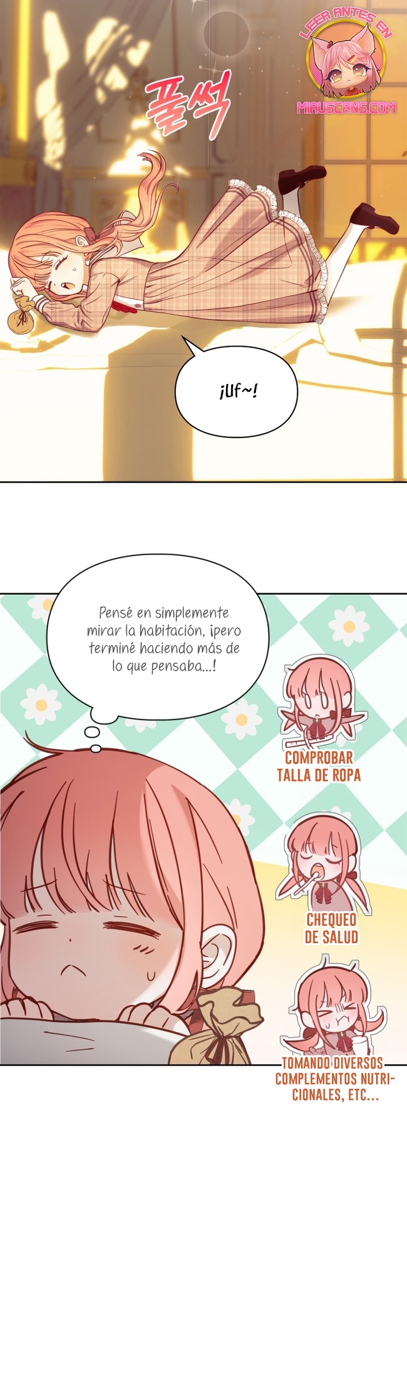 La bebé prisionera del castillo de invierno Capítulo 7 - Página 44