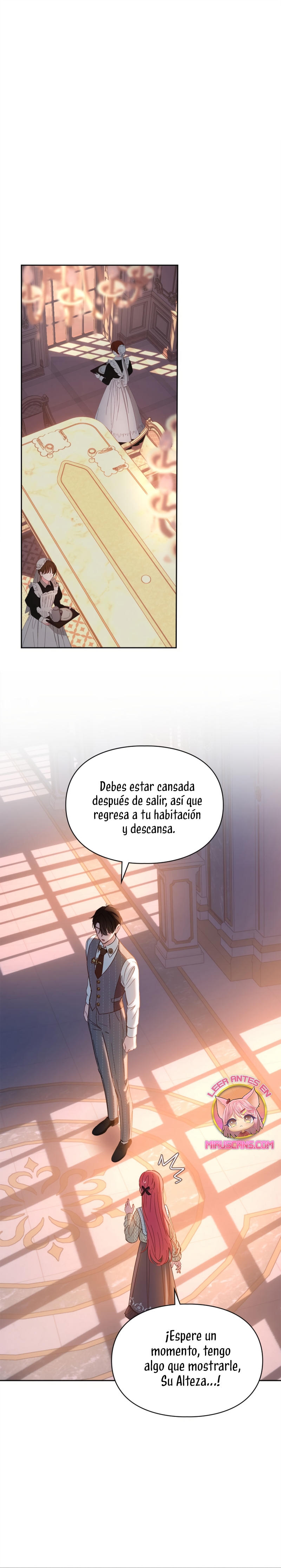 La bebé prisionera del castillo de invierno Capítulo 70 - Página 3