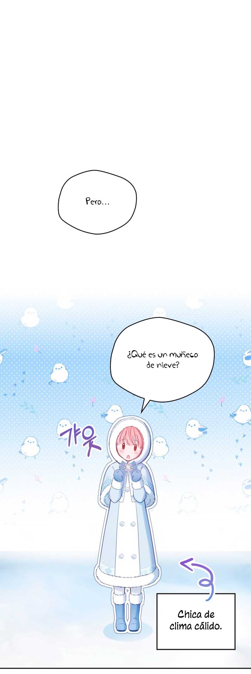 La bebé prisionera del castillo de invierno Capítulo 9 - Página 51