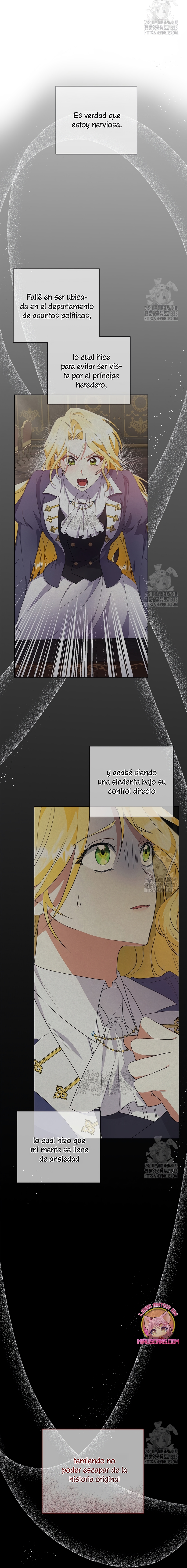 Me convertí en la sirvienta del obsesionado Príncipe Heredero Capítulo 16 - Página 16