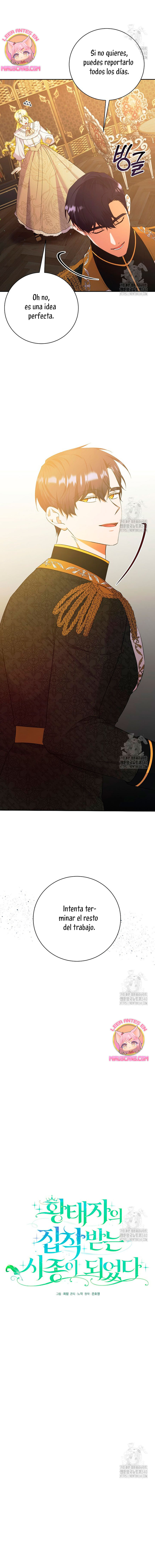 Me convertí en la sirvienta del obsesionado Príncipe Heredero Capítulo 27 - Página 9