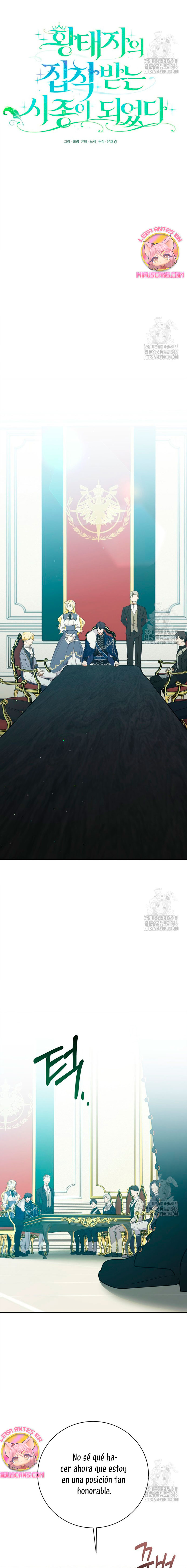 Me convertí en la sirvienta del obsesionado Príncipe Heredero Capítulo 37 - Página 14
