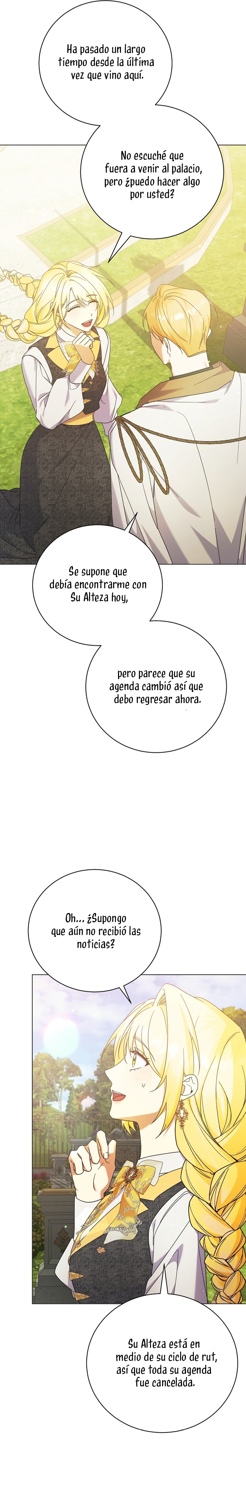 Me convertí en la sirvienta del obsesionado Príncipe Heredero Capítulo 48 - Página 4