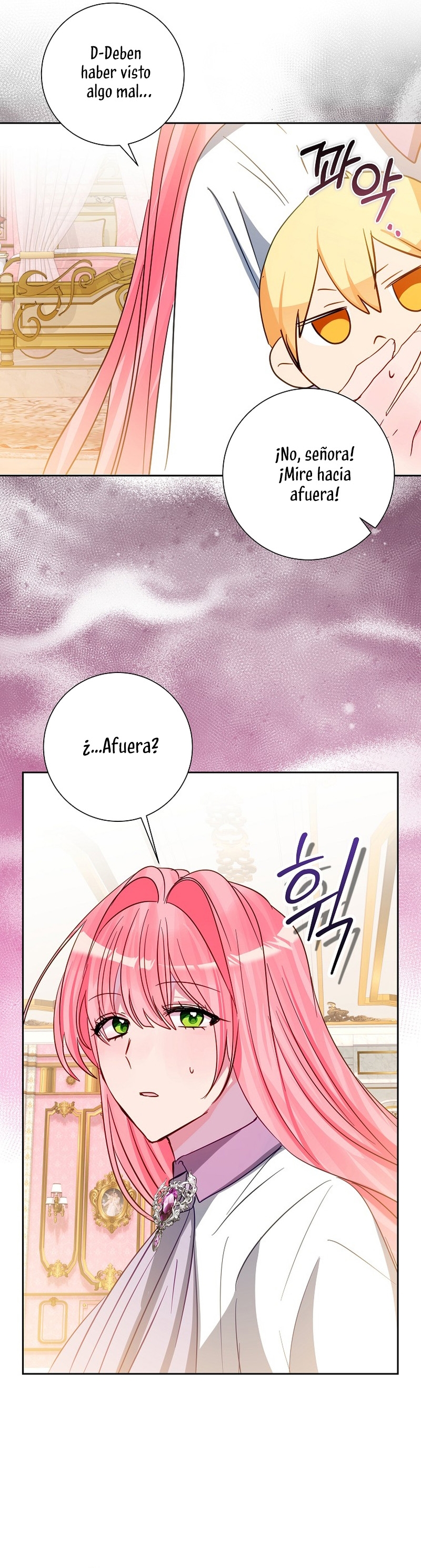 No quiero tener un hijo del protagonista masculino Capítulo 20 - Página 21