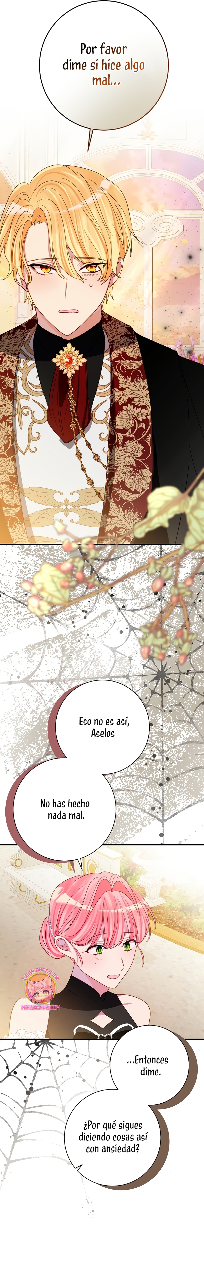 No quiero tener un hijo del protagonista masculino Capítulo 22 - Página 38