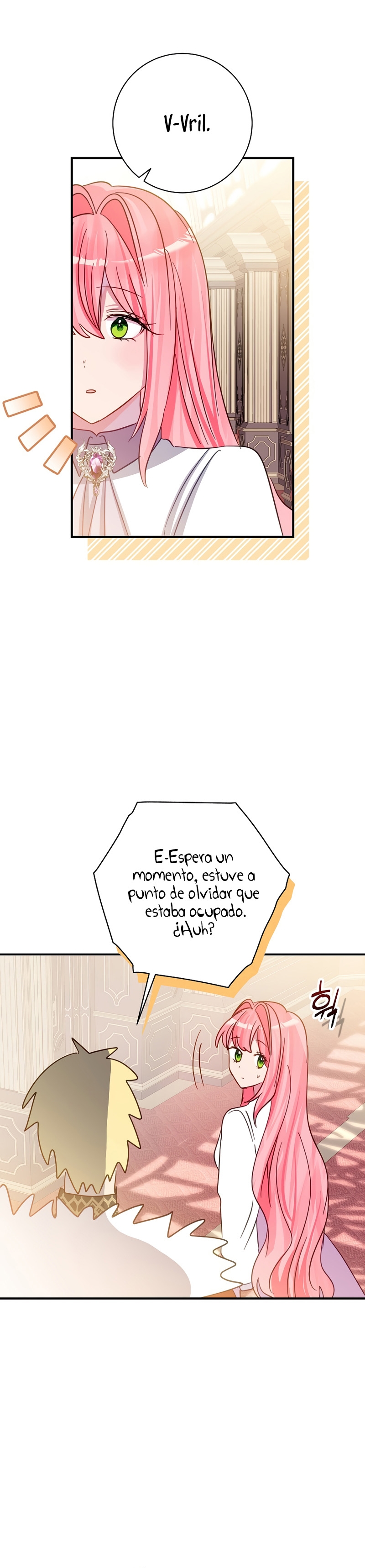 No quiero tener un hijo del protagonista masculino Capítulo 22 - Página 8