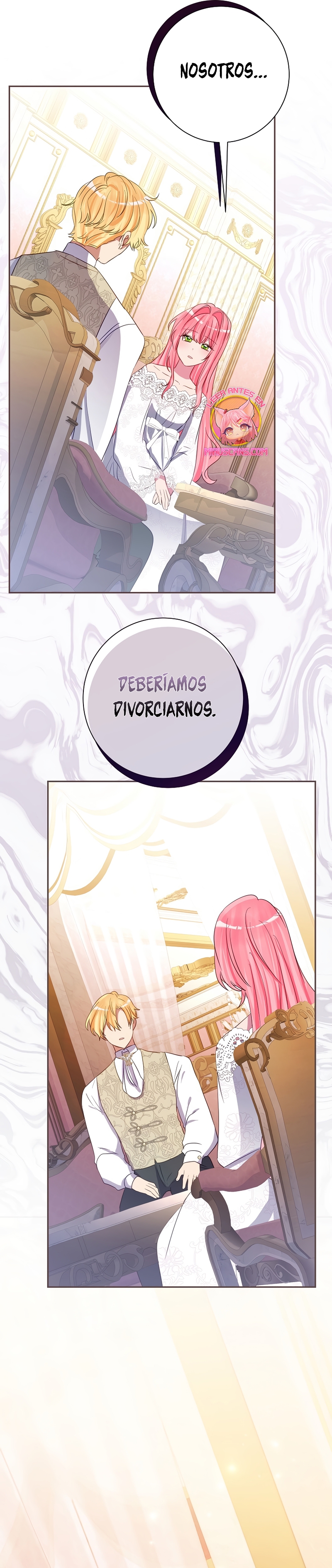 No quiero tener un hijo del protagonista masculino Capítulo 27 - Página 22