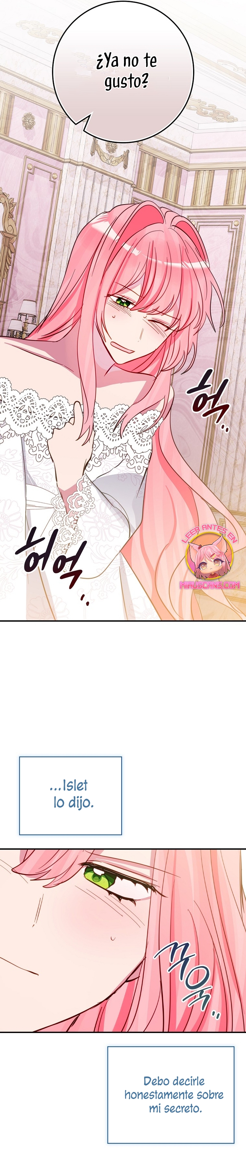 No quiero tener un hijo del protagonista masculino Capítulo 28 - Página 23