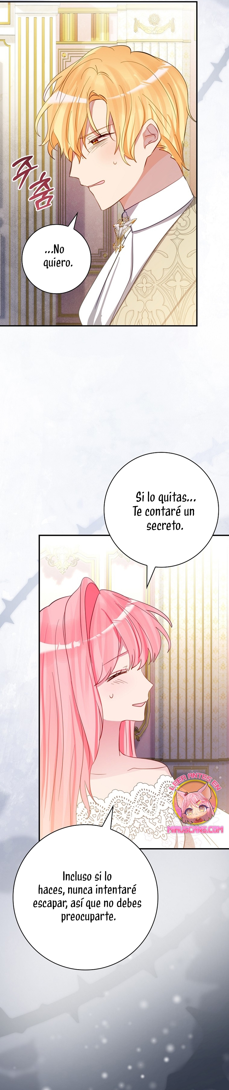 No quiero tener un hijo del protagonista masculino Capítulo 28 - Página 27