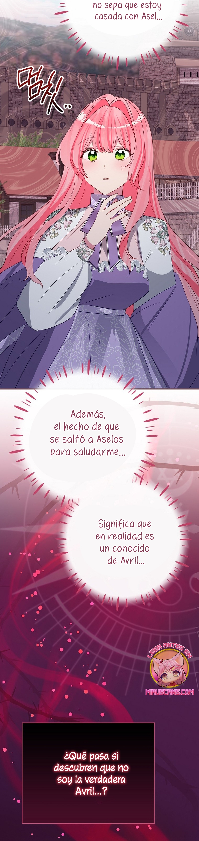 No quiero tener un hijo del protagonista masculino Capítulo 31 - Página 8