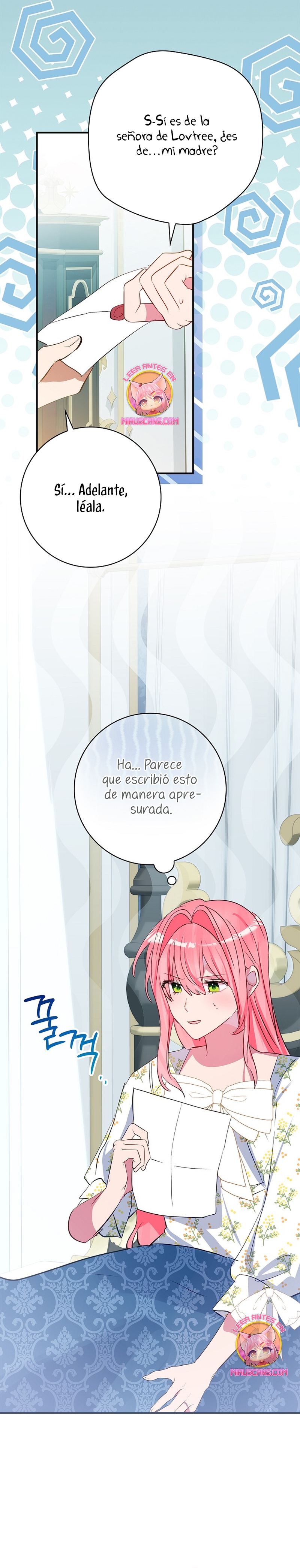 No quiero tener un hijo del protagonista masculino Capítulo 34 - Página 14