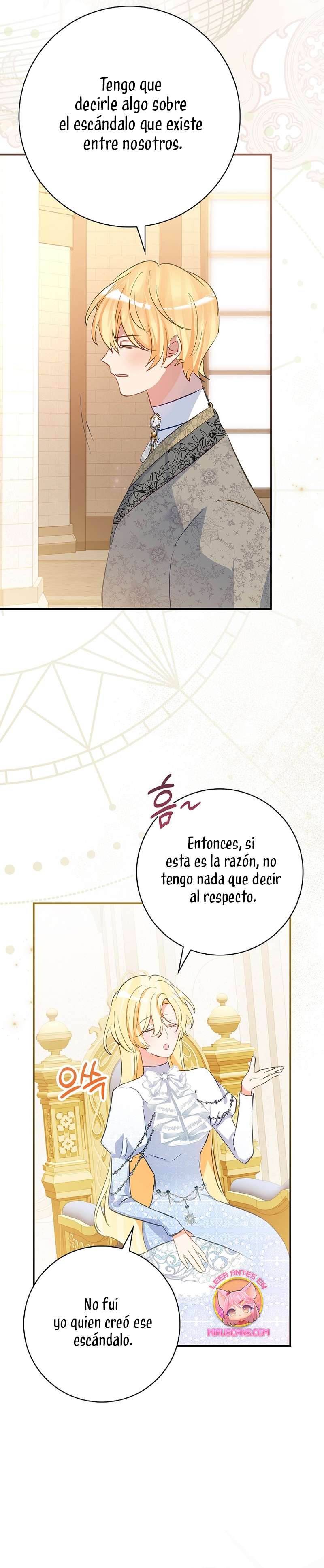 No quiero tener un hijo del protagonista masculino Capítulo 34 - Página 24