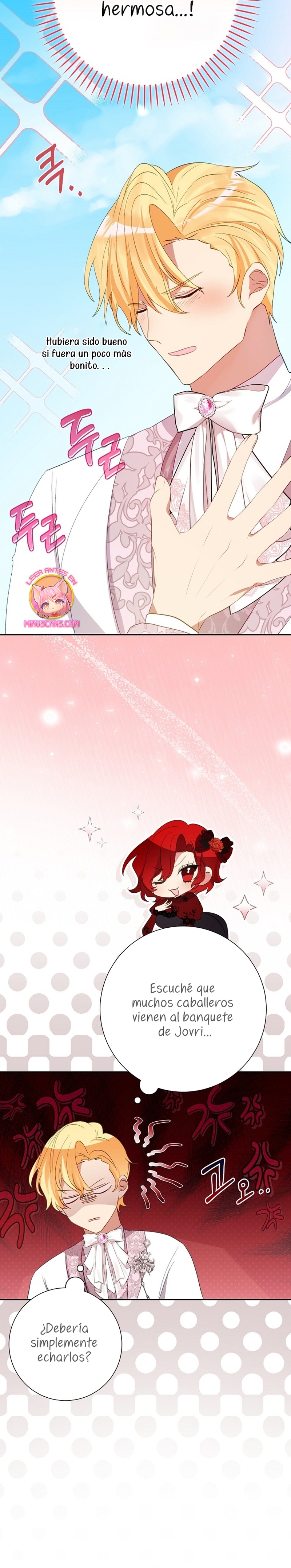 No quiero tener un hijo del protagonista masculino Capítulo 37 - Página 19