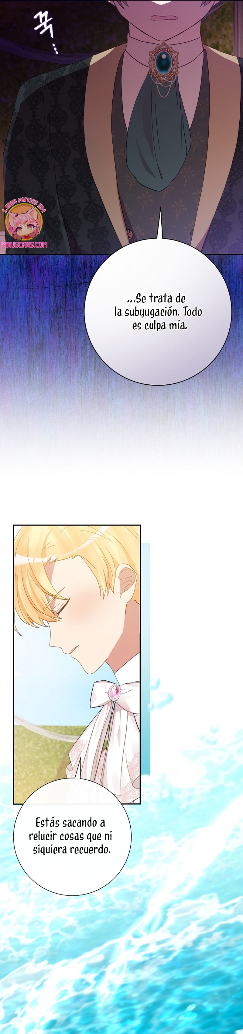 No quiero tener un hijo del protagonista masculino Capítulo 39 - Página 19