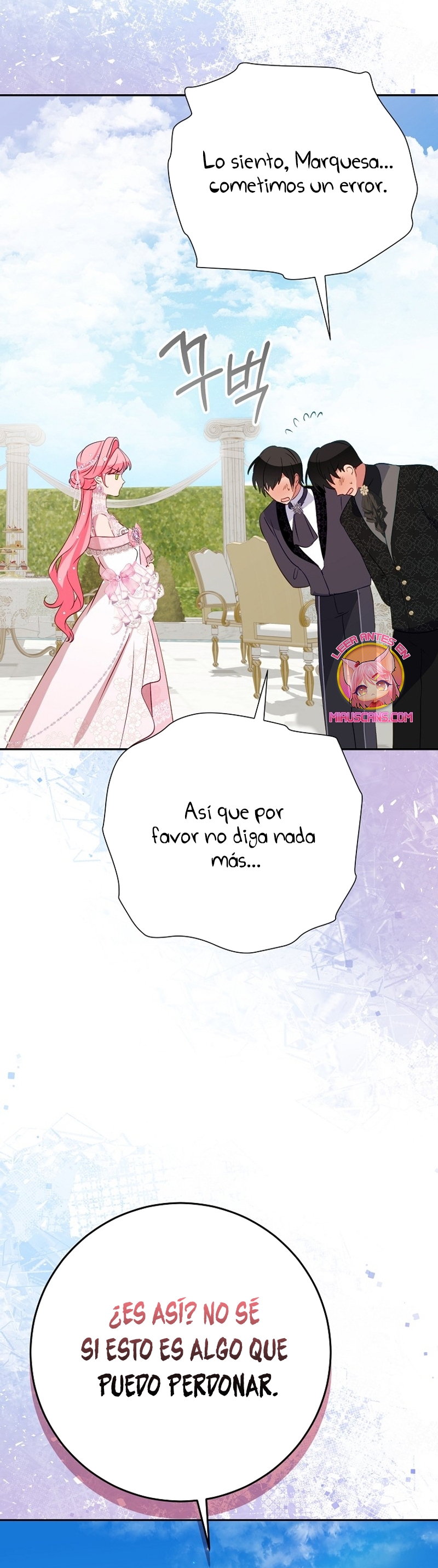 No quiero tener un hijo del protagonista masculino Capítulo 40 - Página 8