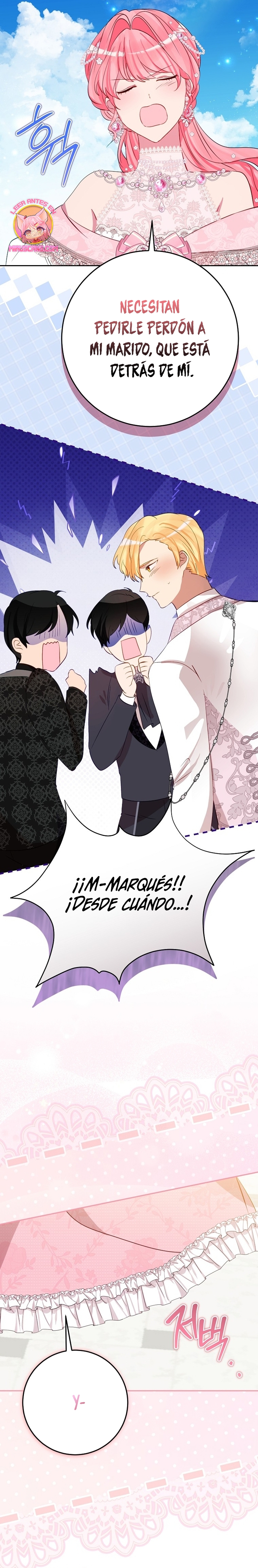 No quiero tener un hijo del protagonista masculino Capítulo 40 - Página 9