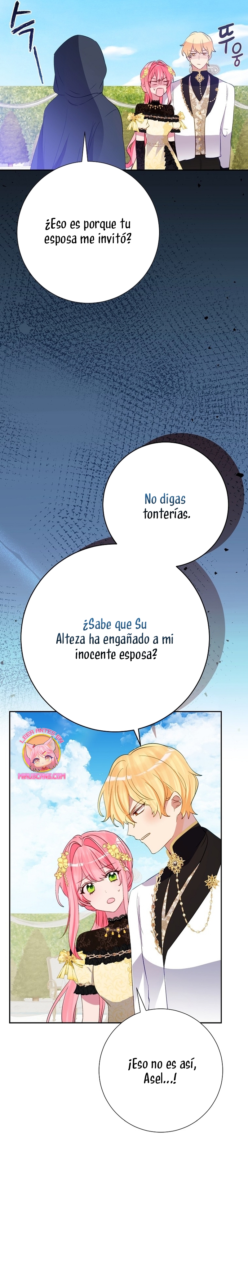 No quiero tener un hijo del protagonista masculino Capítulo 41 - Página 16