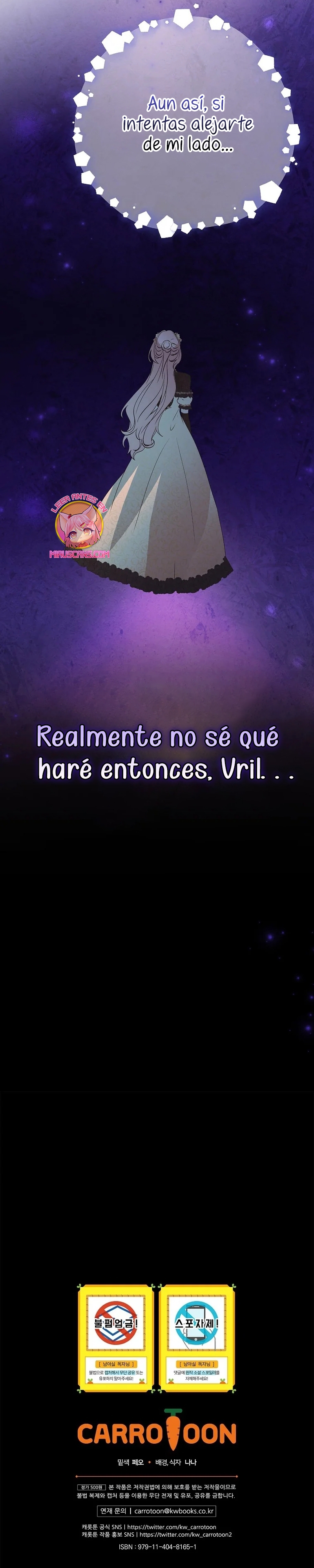 No quiero tener un hijo del protagonista masculino Capítulo 42 - Página 34