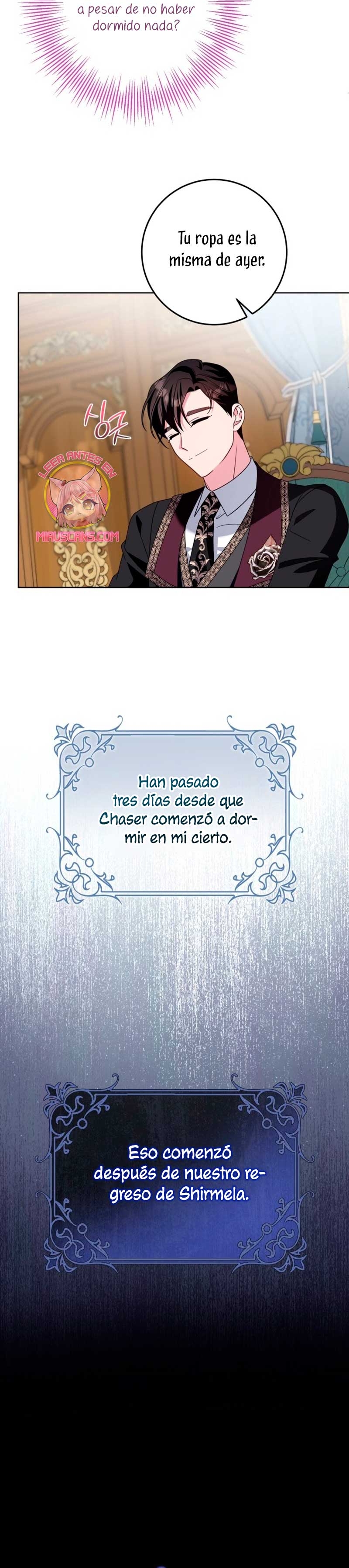 No quiero tener un hijo del protagonista masculino Capítulo 46 - Página 8