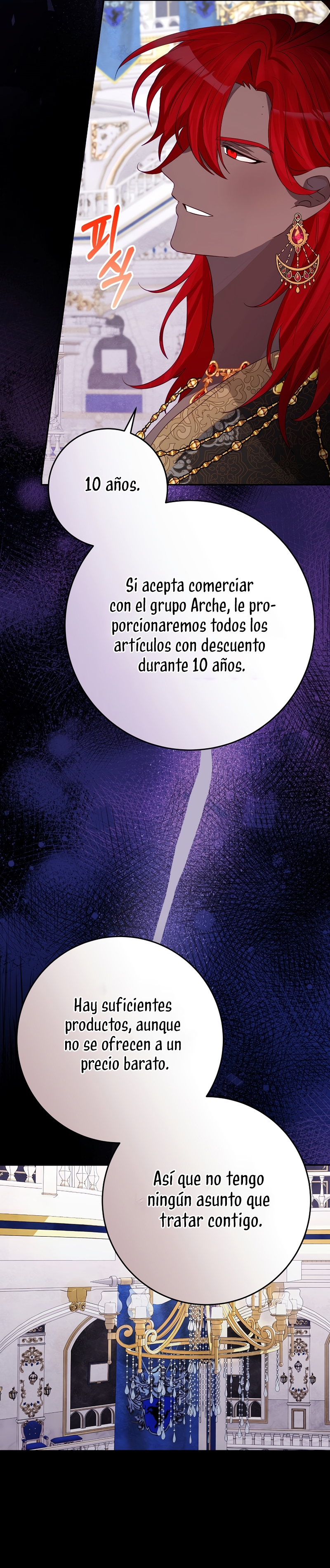 No quiero tener un hijo del protagonista masculino Capítulo 47 - Página 10