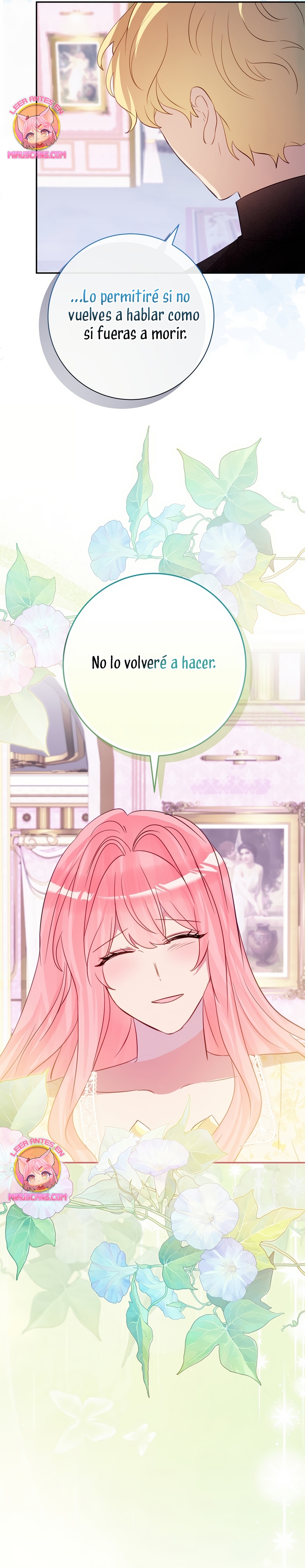 No quiero tener un hijo del protagonista masculino Capítulo 54 - Página 8