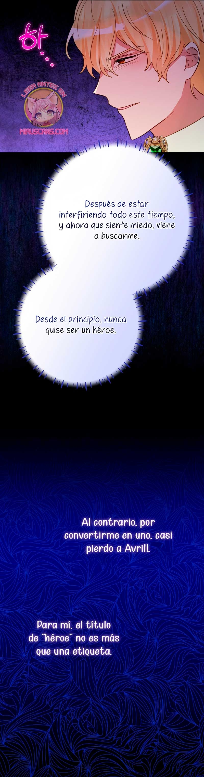 No quiero tener un hijo del protagonista masculino Capítulo 60 - Página 17