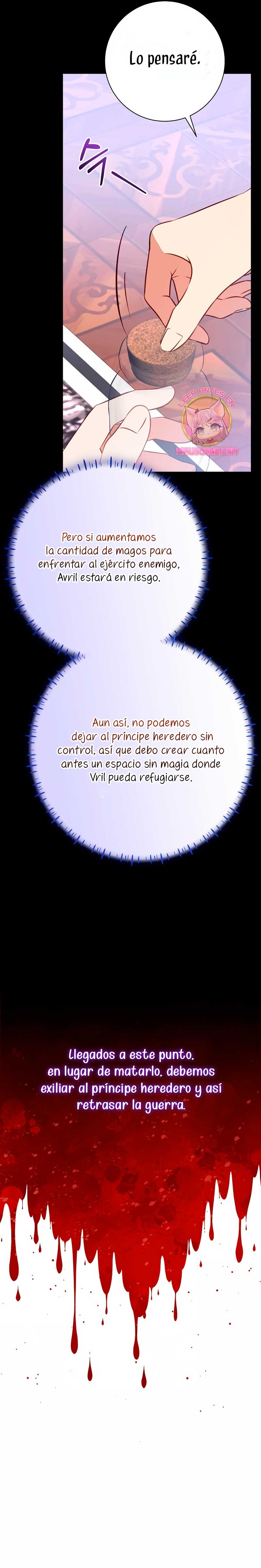 No quiero tener un hijo del protagonista masculino Capítulo 60 - Página 19