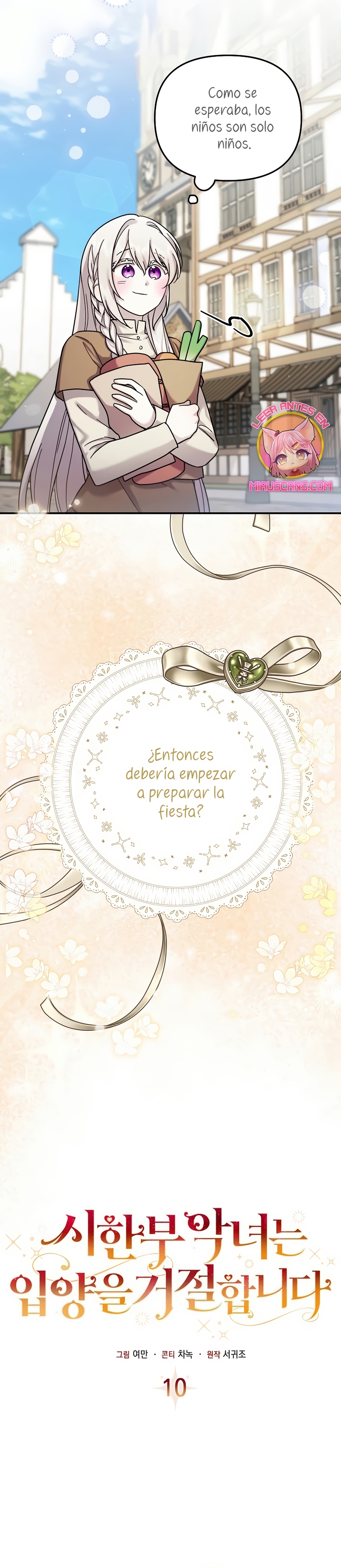 La enferma terminal rechaza la adopción Capítulo 10 - Página 8