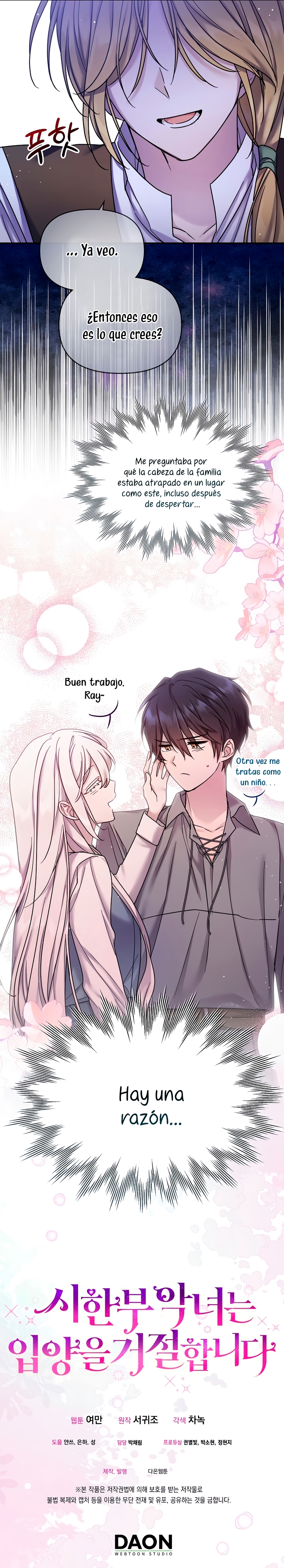 La enferma terminal rechaza la adopción Capítulo 17 - Página 26