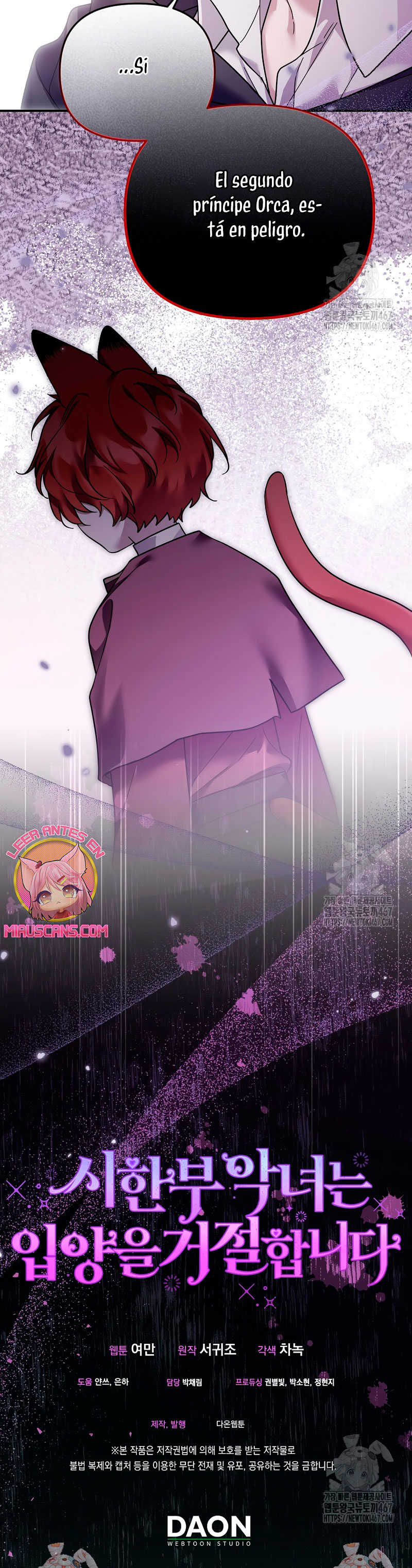 La enferma terminal rechaza la adopción Capítulo 42 - Página 35