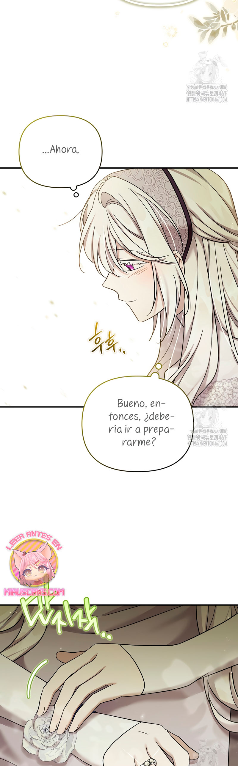 La enferma terminal rechaza la adopción Capítulo 42 - Página 9