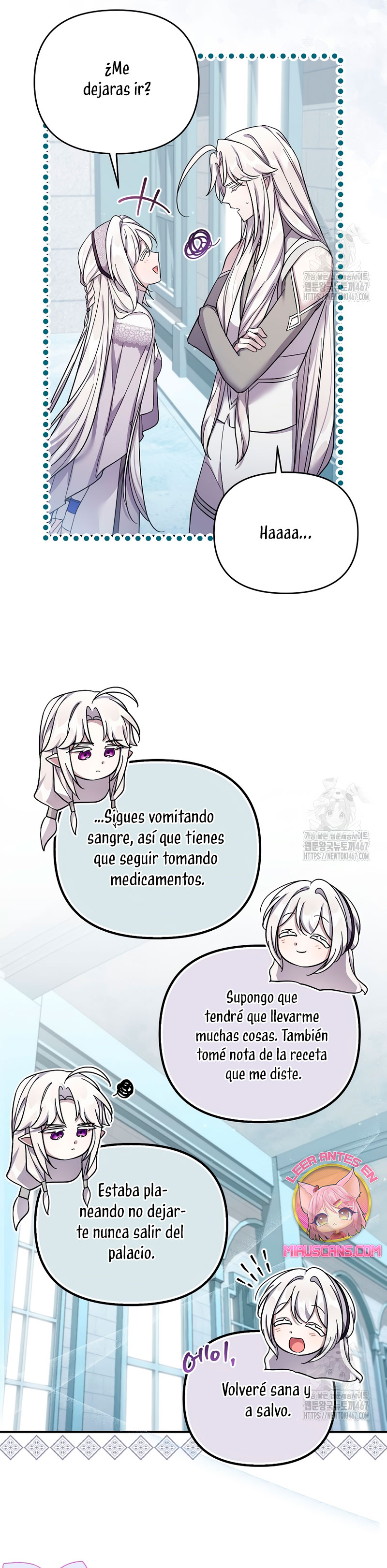 La enferma terminal rechaza la adopción Capítulo 44 - Página 12