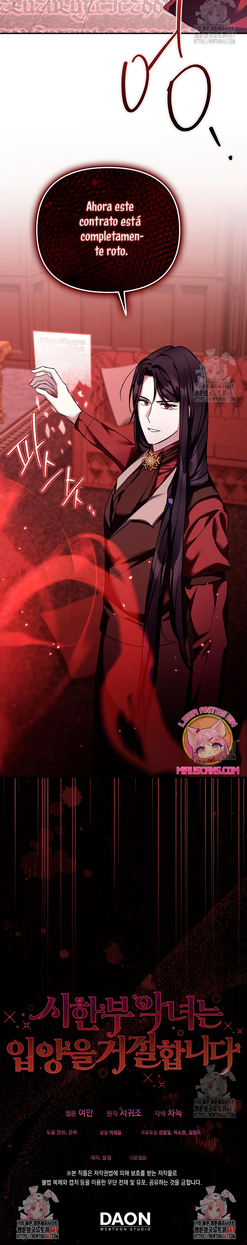 La enferma terminal rechaza la adopción Capítulo 44 - Página 36