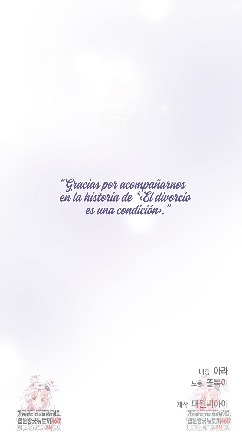 El divorcio es una condición Capítulo 84 - Página 36