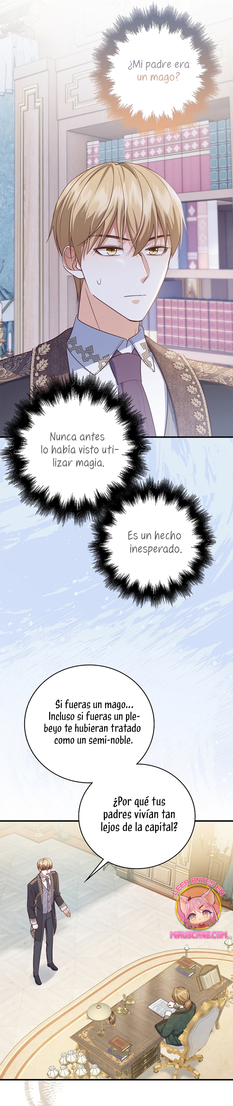 ¡Te estás obsesionando con la cosa equivocada, Señor de la Torre de los Magos! Capítulo 44 - Página 4