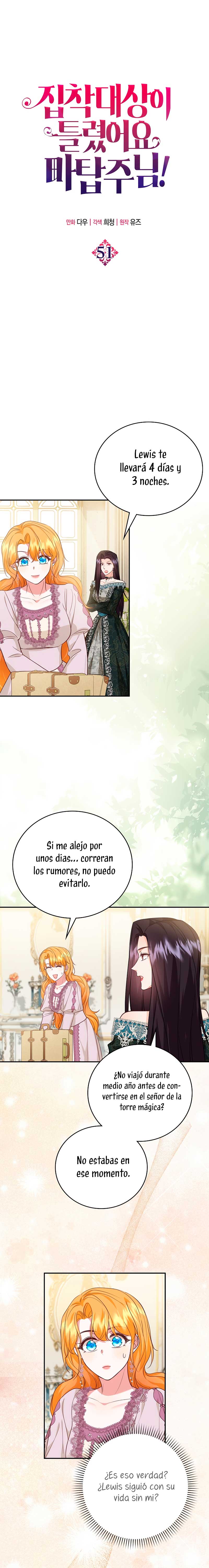 ¡Te estás obsesionando con la cosa equivocada, Señor de la Torre de los Magos! Capítulo 51 - Página 3