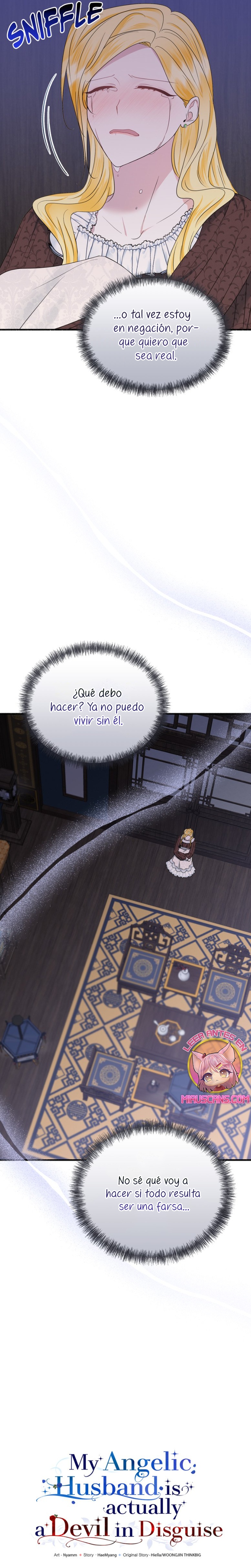 Mi marido angelical es en realidad un demonio disfrazado Capítulo 40 - Página 13