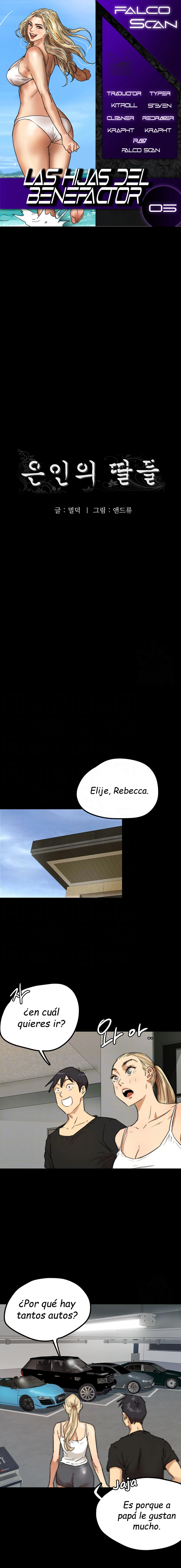 Las hijas del benefactor Capítulo 5 - Página 1