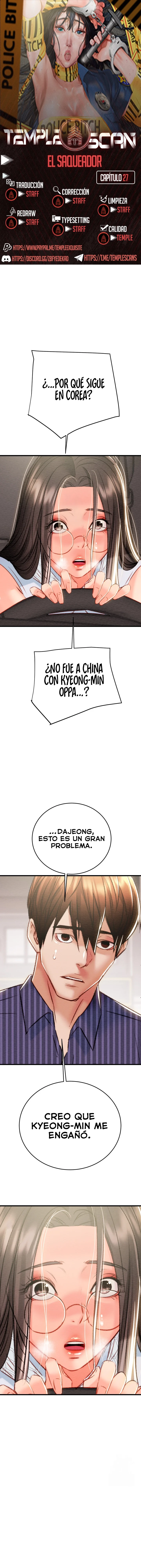 El Saqueador Capítulo 27 - Página 1