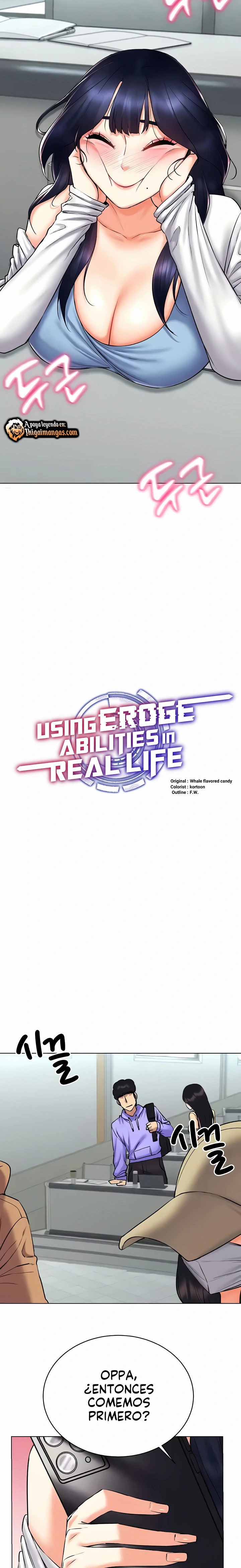 Utilizando las habilidades de Eroge en la vida real Capítulo 25 - Página 8