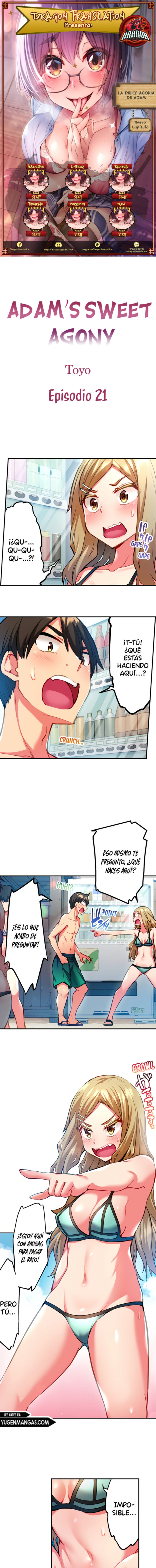 La dulce agonía de Adam Capítulo 21 - Página 1