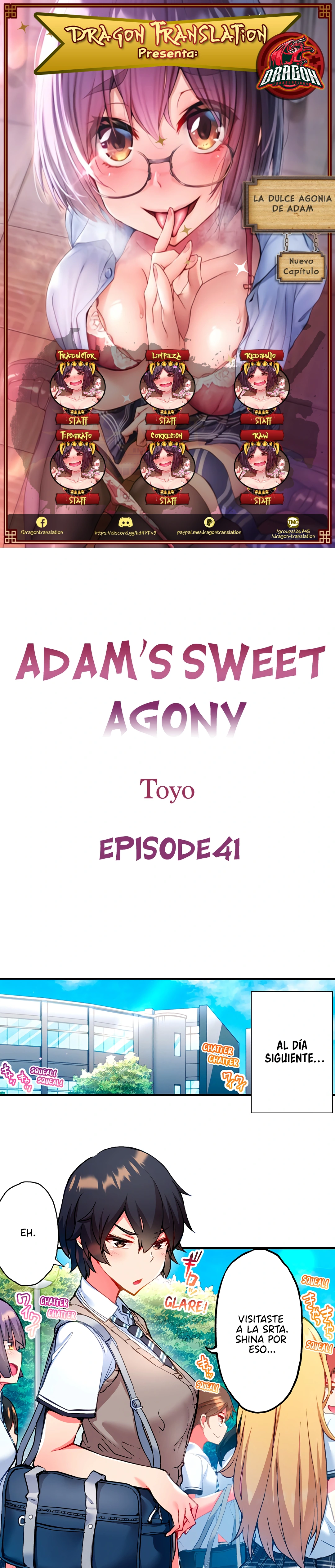 La dulce agonía de Adam Capítulo 41 - Página 1