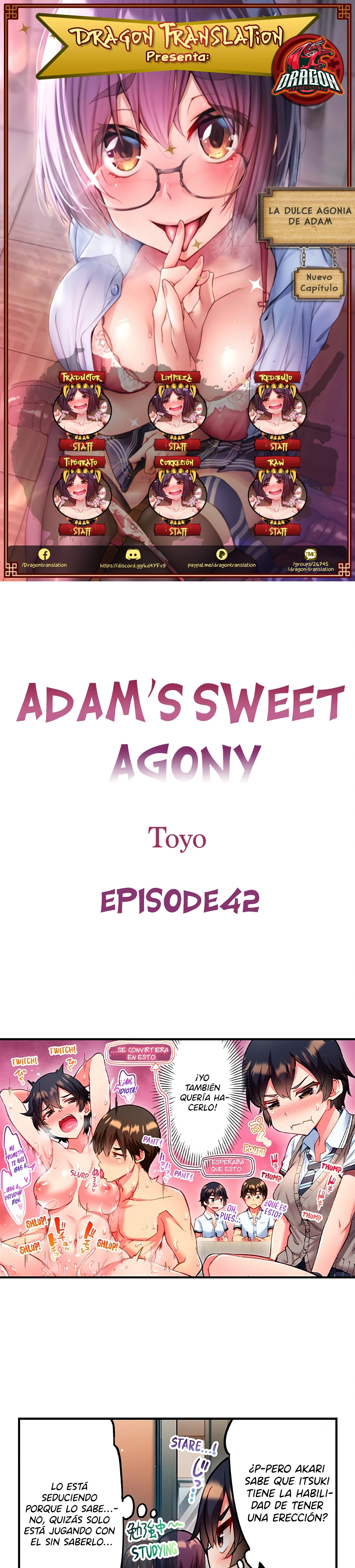 La dulce agonía de Adam Capítulo 42 - Página 1