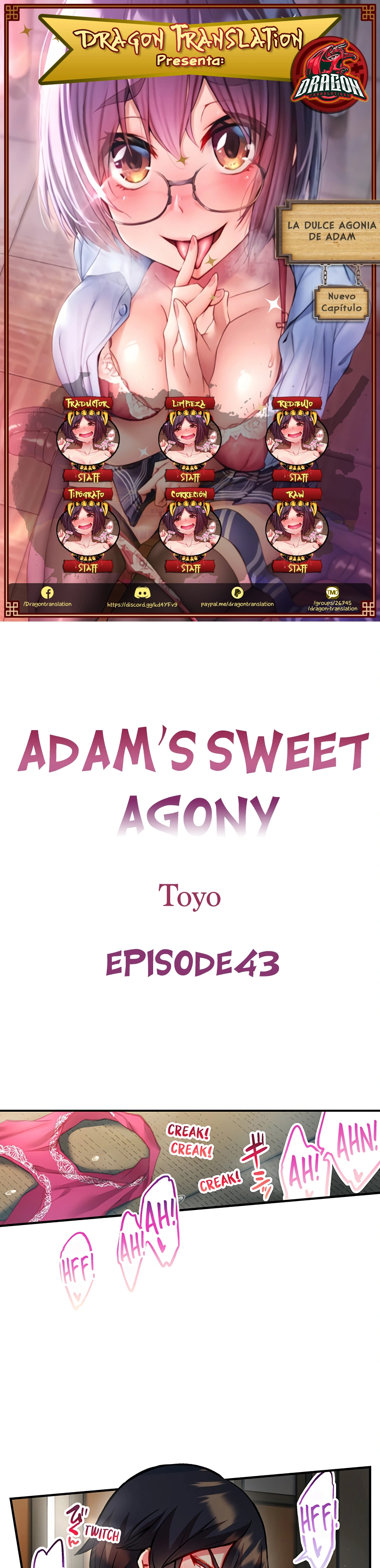 La dulce agonía de Adam Capítulo 43 - Página 1