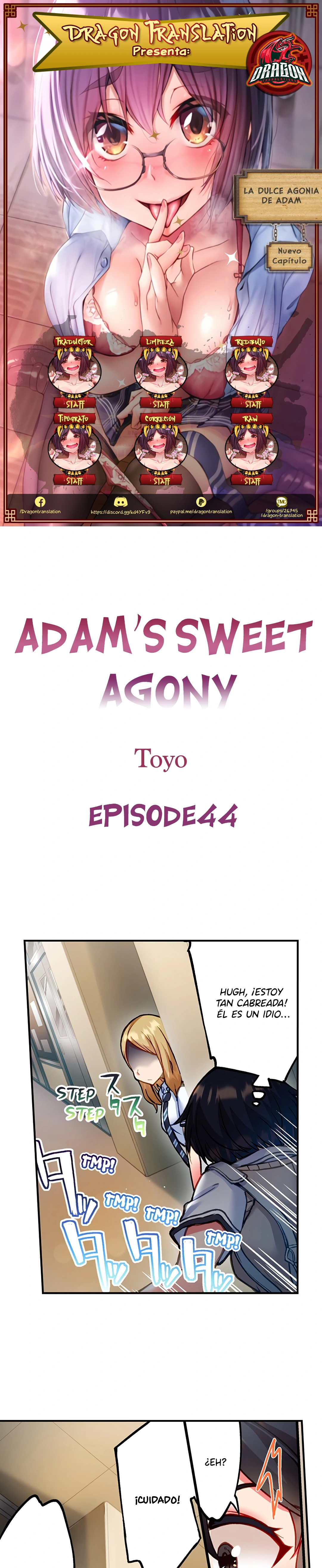 La dulce agonía de Adam Capítulo 44 - Página 1