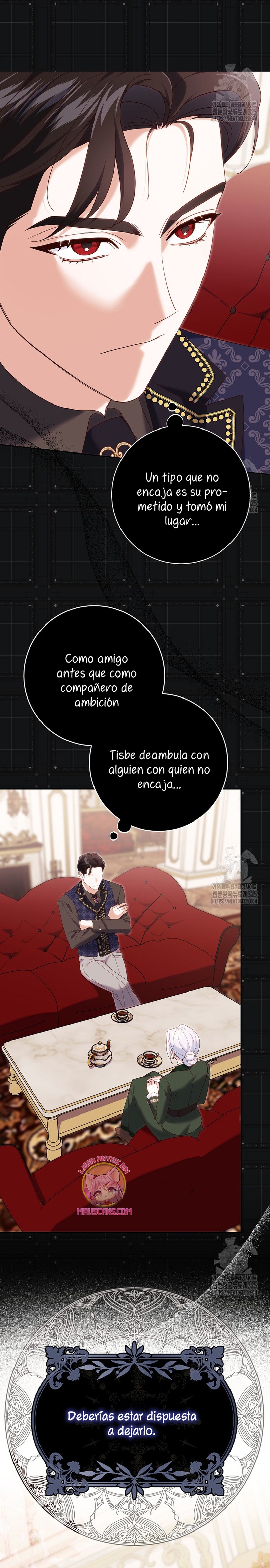 Mi prometido villano se está interponiendo en mi camino de flores Capítulo 18 - Página 36