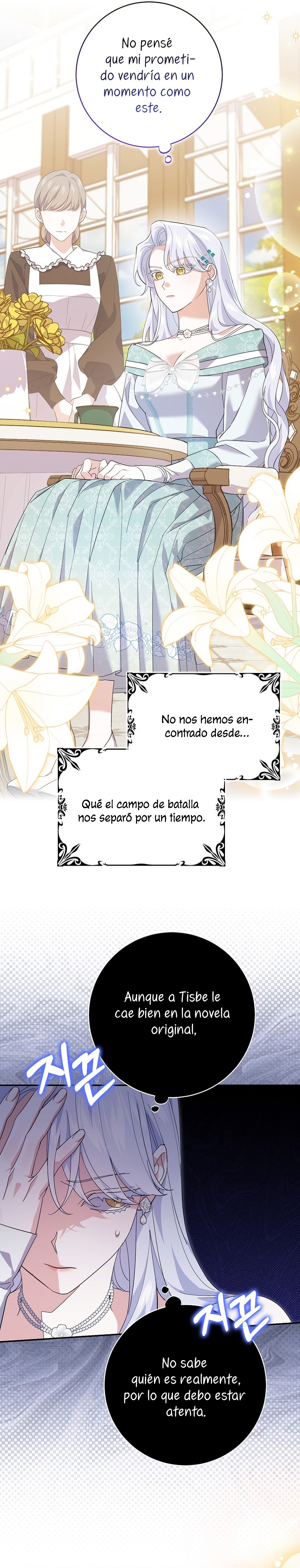 Mi prometido villano se está interponiendo en mi camino de flores Capítulo 21 - Página 7