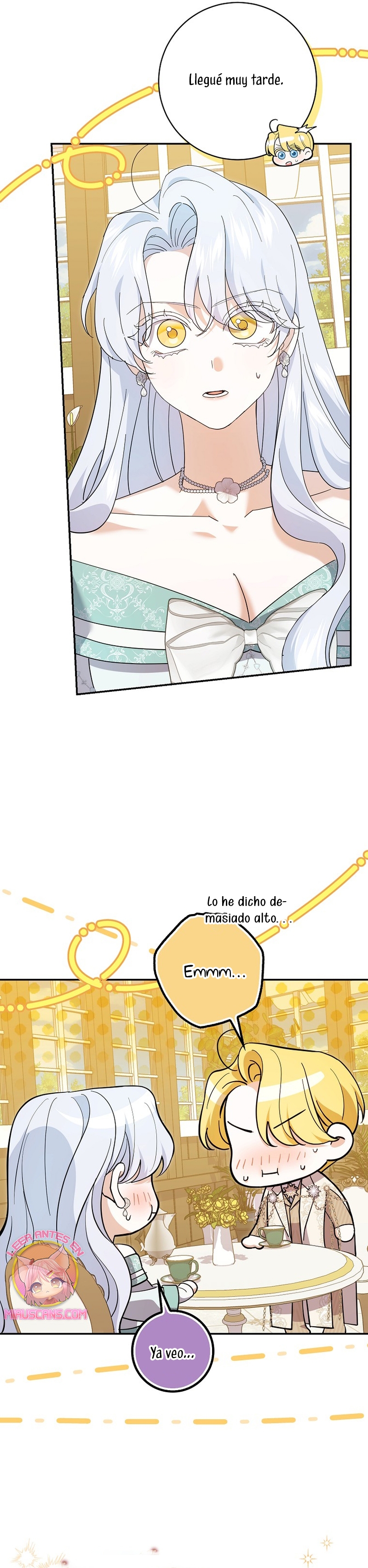 Mi prometido villano se está interponiendo en mi camino de flores Capítulo 21 - Página 9