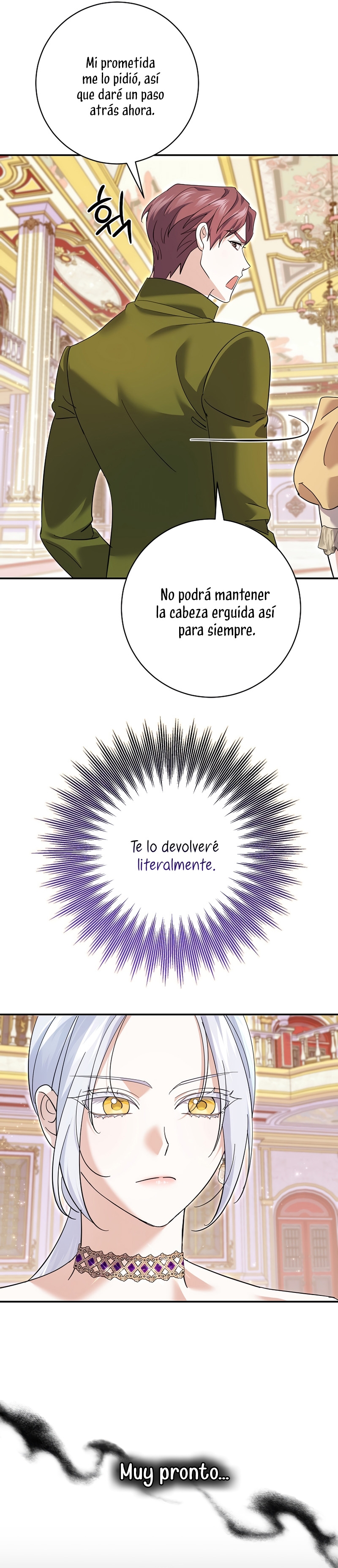 Mi prometido villano se está interponiendo en mi camino de flores Capítulo 27 - Página 35