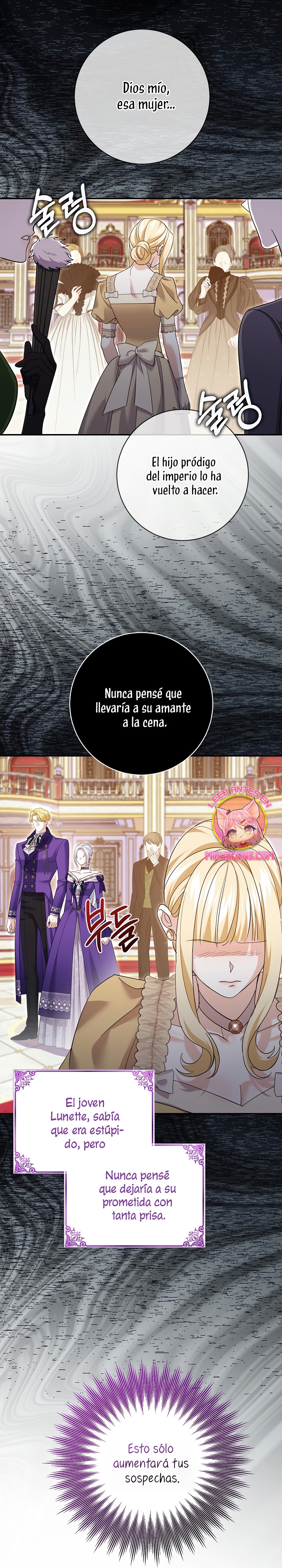 Mi prometido villano se está interponiendo en mi camino de flores Capítulo 28 - Página 4